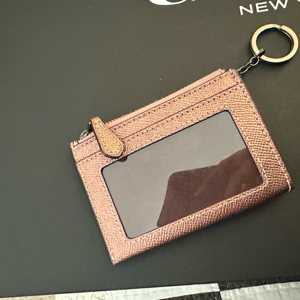 Coach Rose Gold Card Holder - Picture 4 of 4